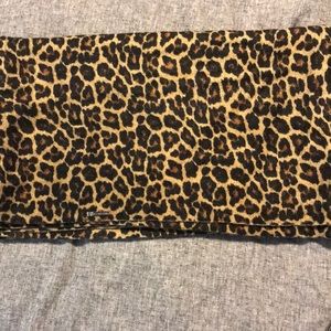 Michael Kors leopard print infinity scarf